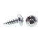 Prime-Line Sheet Metal Screw Self-Tap Pan Head Sqr Drive No. 10 X 1/2in Zinc Plated Steel 50PK 9164157 - alternate 2